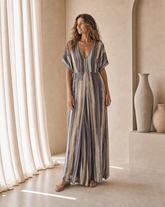 Cleo Long Jumpsuit // Stargaze Tie Dye