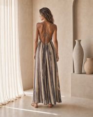 Duna Long Dress // Stargaze Tie Dye