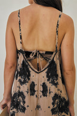 Ember Long Dress & Lycra Bra – Funky Tie Dye