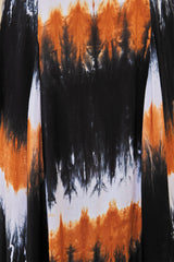 Adeline Long Dress – Color Burst Tie Dye