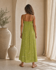 Tina Long Dress // Moonwash Tie Dye