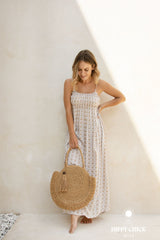 Sephora Long Dress // Abanico Print