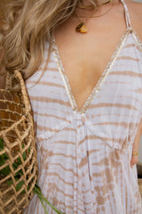 Lorelei Long Dress // Zebra Batik