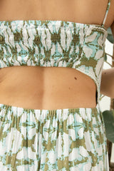 Ruelle Long Dress // Ethnic Print