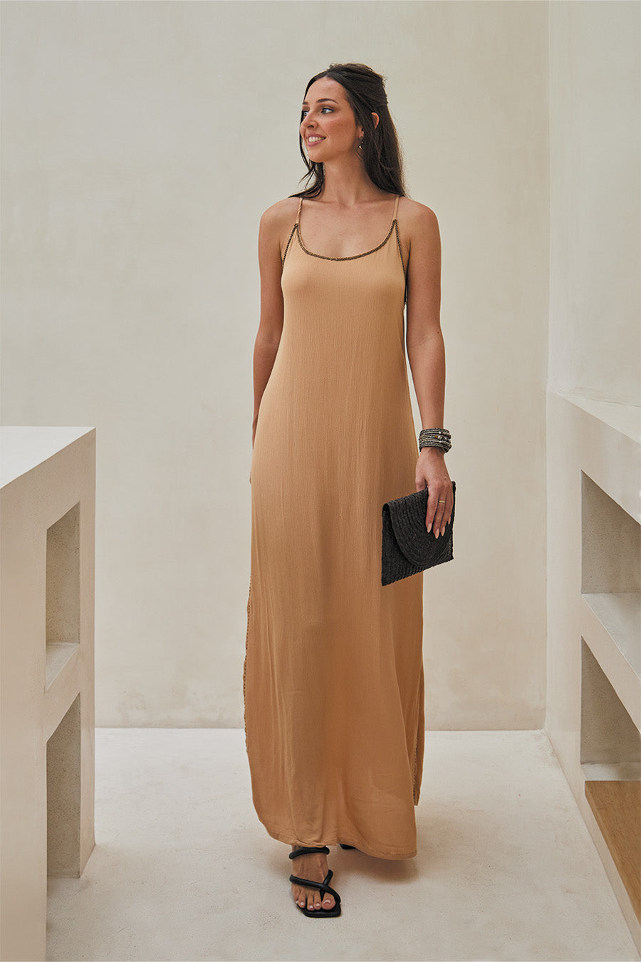 Nexus Long Dress – Vivid Solids