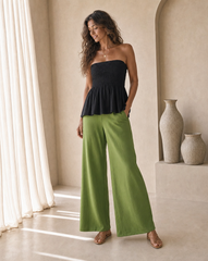 Paz Pants // Luna Plain Solid