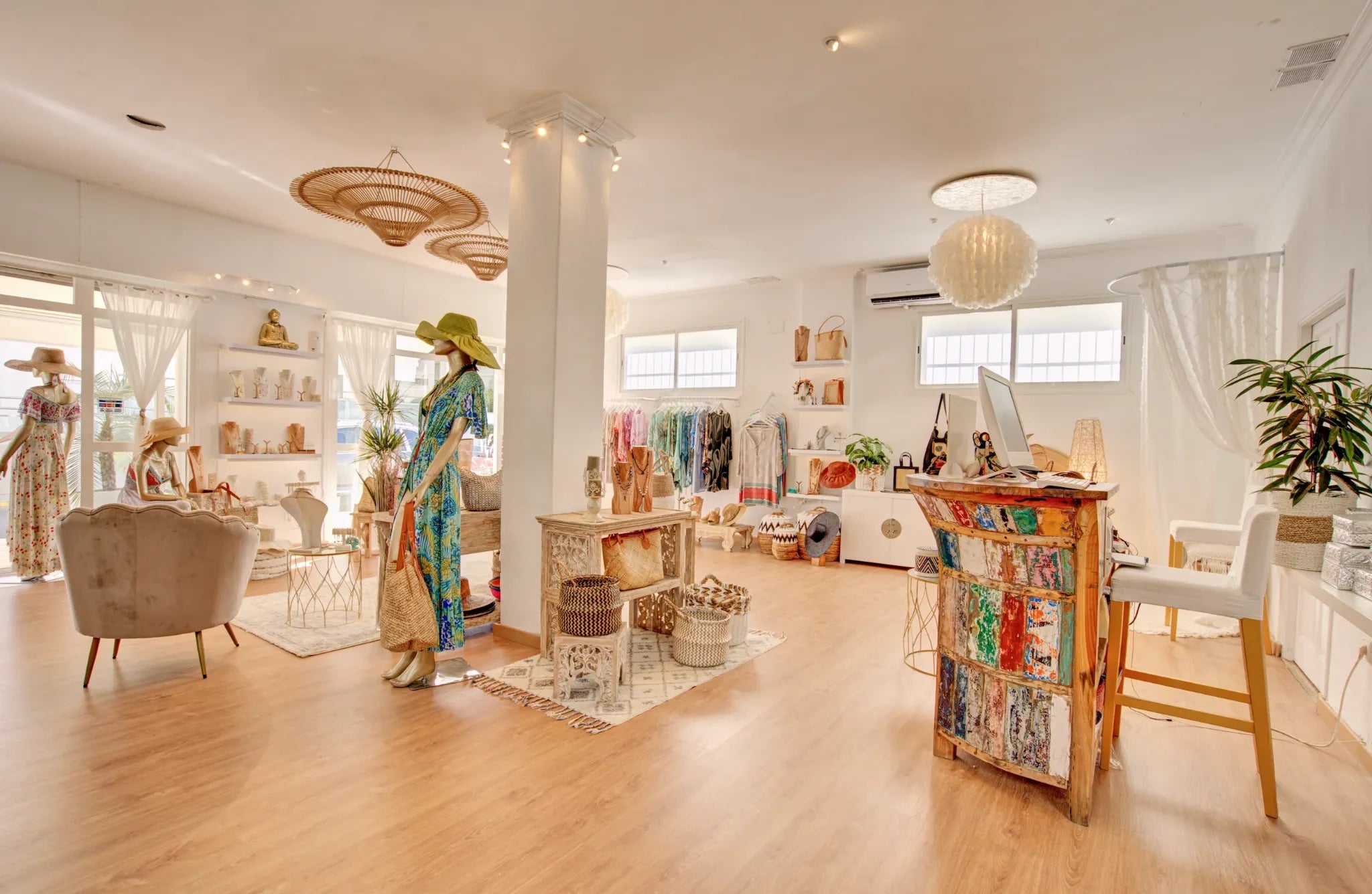 Inside the Hippy Chick Ibiza store